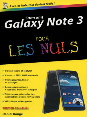 cover image of Samsung Galaxy Note 3 Poche Pour les Nuls